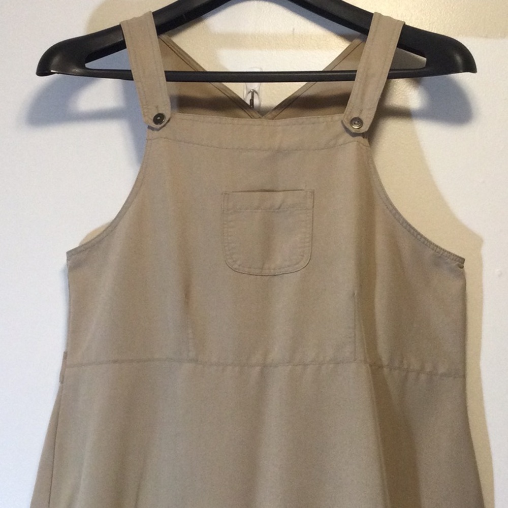 Directives Tan Long Jumper Dress, size L